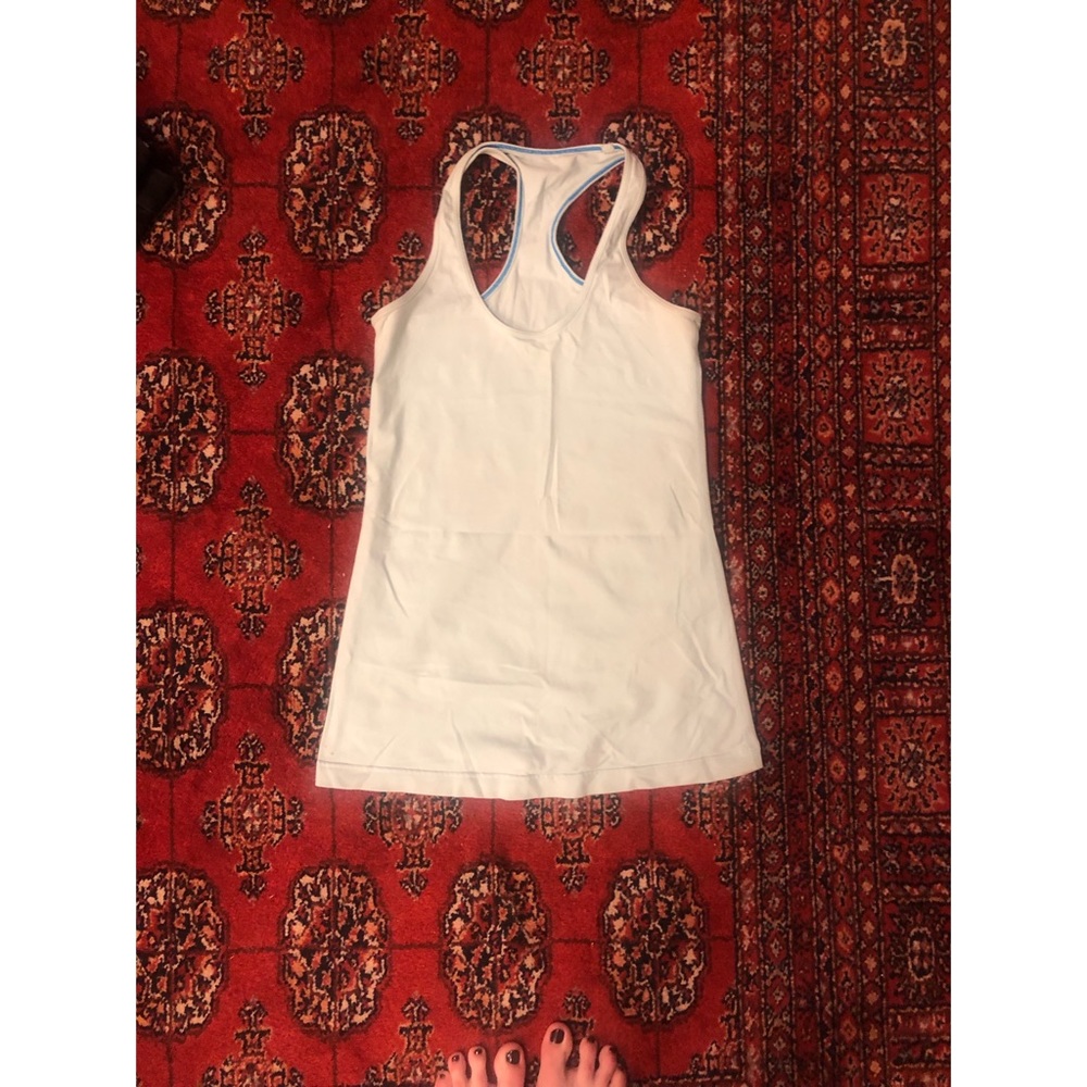 Lululemon tank top -light blue like new